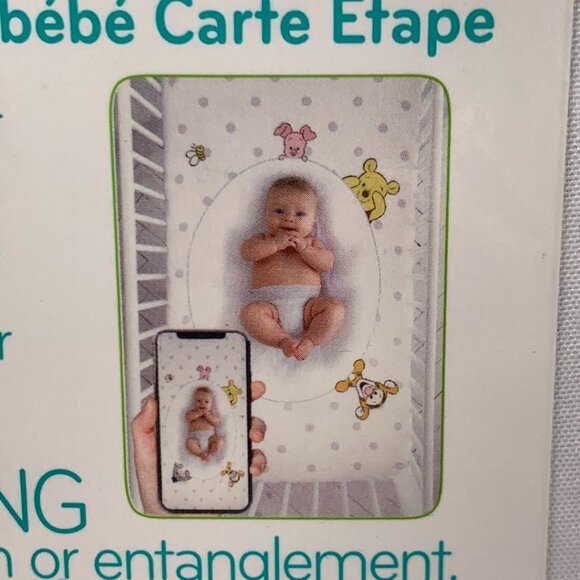 Disney Baby Milestone Crib Sheet - Winnie the Pooh - Picture 6 of 7